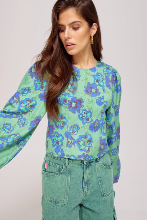 Floor blouse harper and yve forest flower
