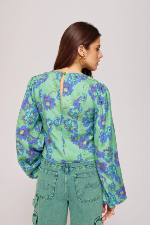Floor blouse harper and yve forest flower
