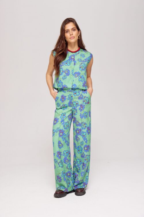 Holly pants forest flower harper and yve