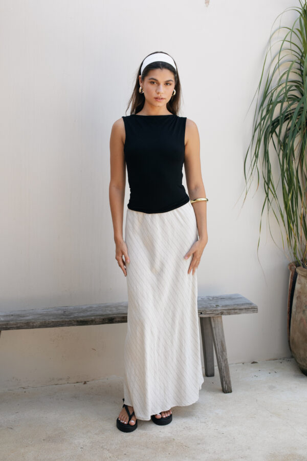 Lauren skirt pinstripe berawa