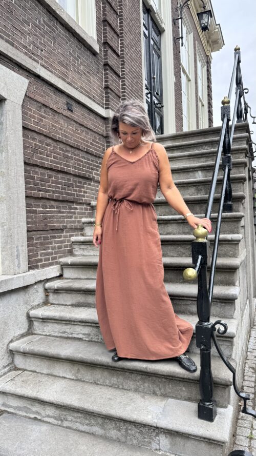Loraine dress bruin