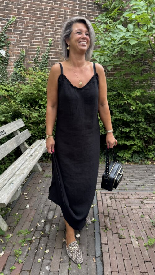 Loraine dress zwart berawa