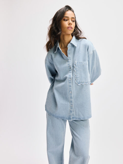 Denim blouse Jealy refined department