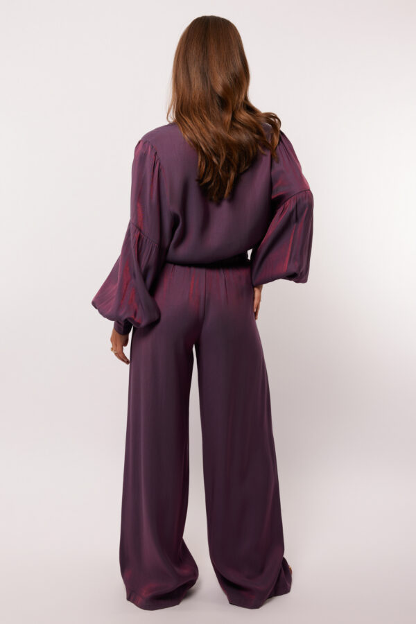 Loretta pants paars fluresk