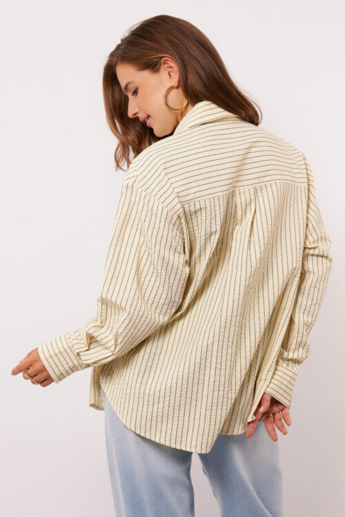 Lunara blouse vanilla fluresk