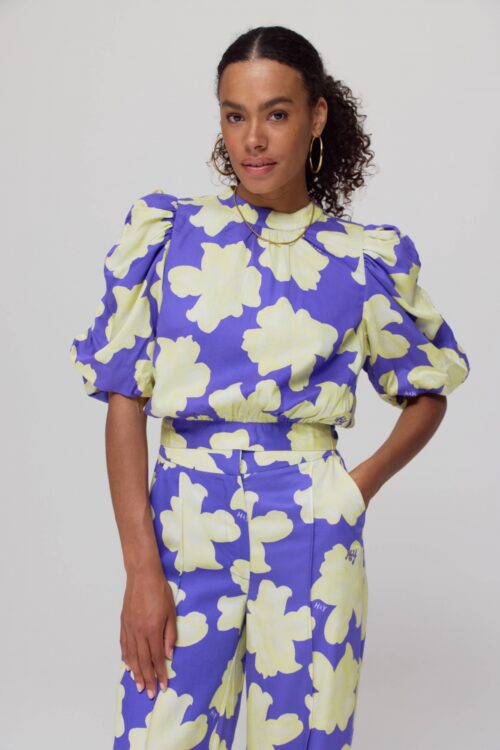 Macey top harper and yve multicolor paars