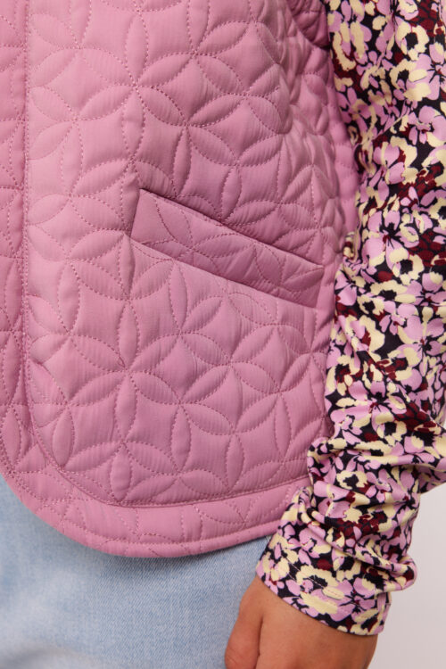 Mealis gilet fluresk roze