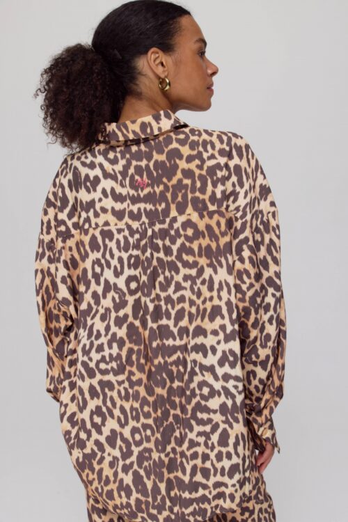 Yalena blouse panterprint harper and yve