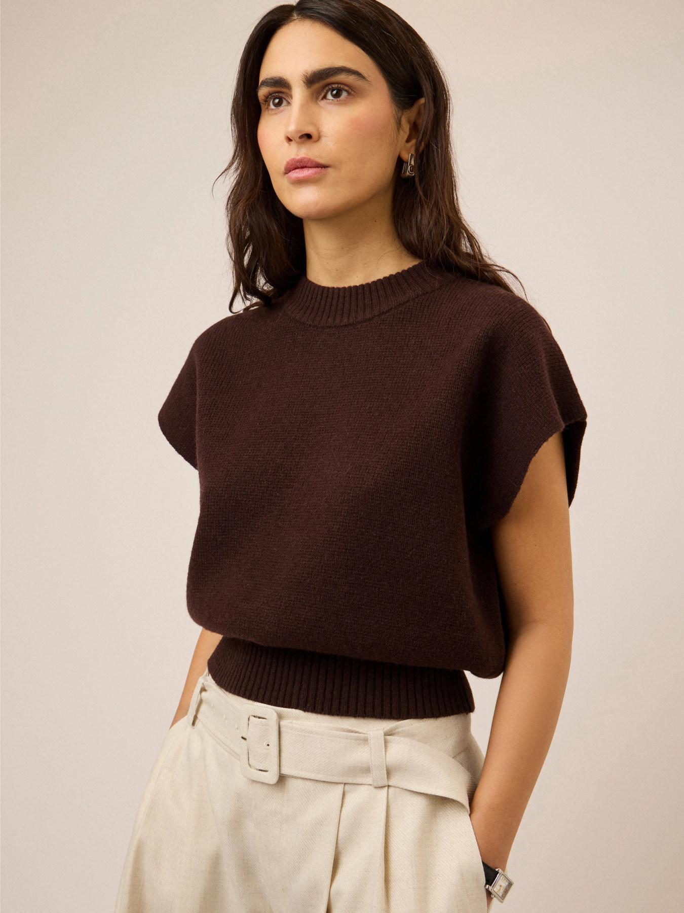 Yasesli knit vest