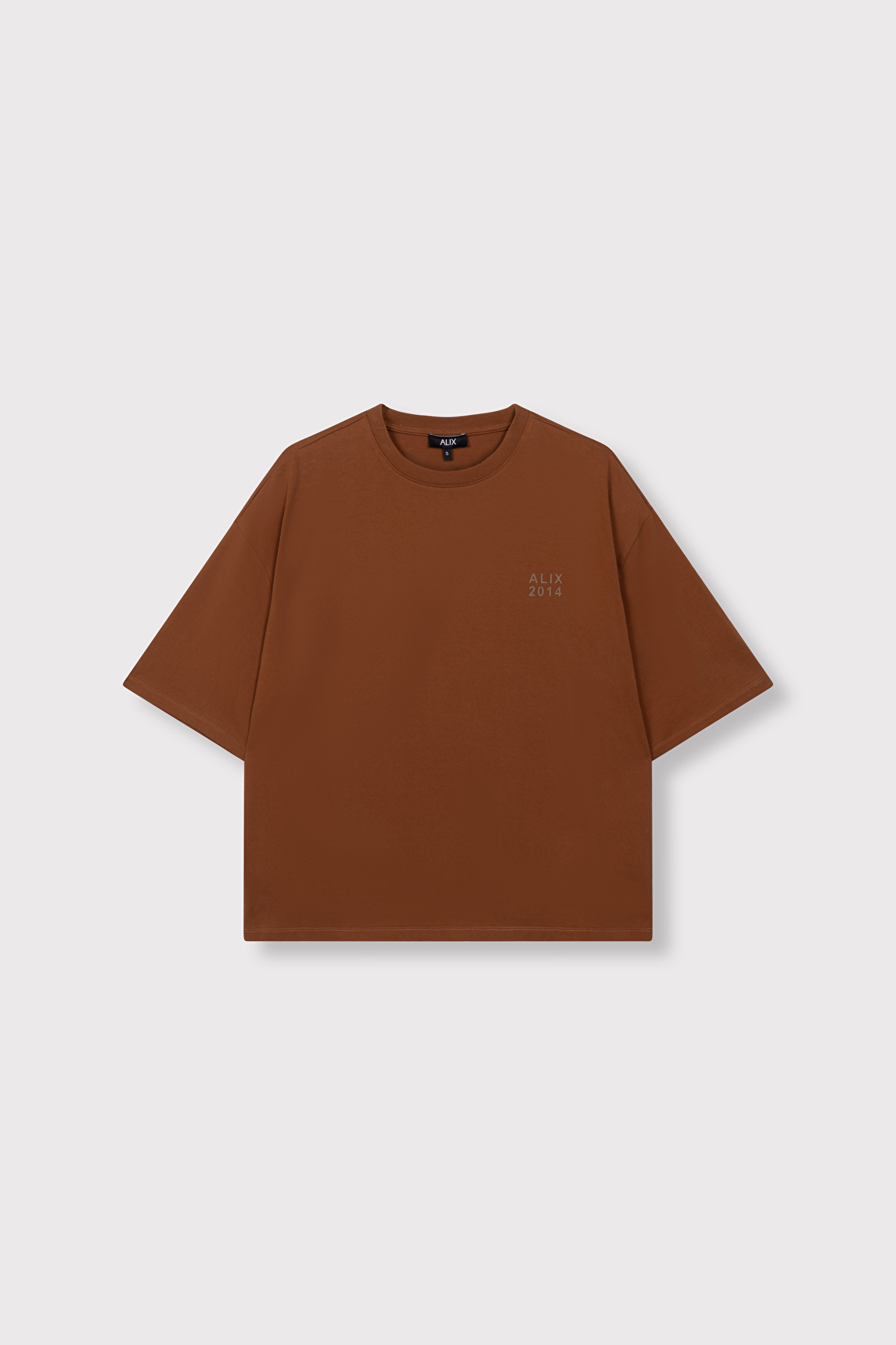 Alix t-shirt cognac alix the label