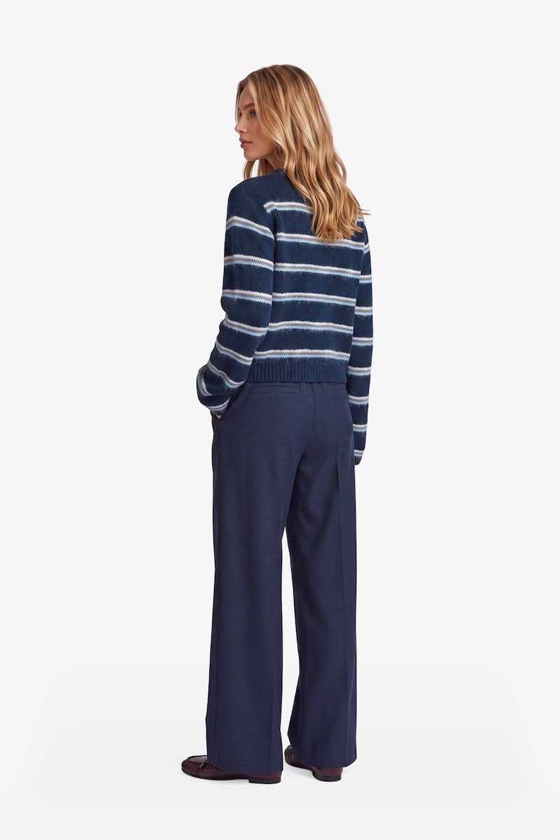 Ronja pants blauw fluresk