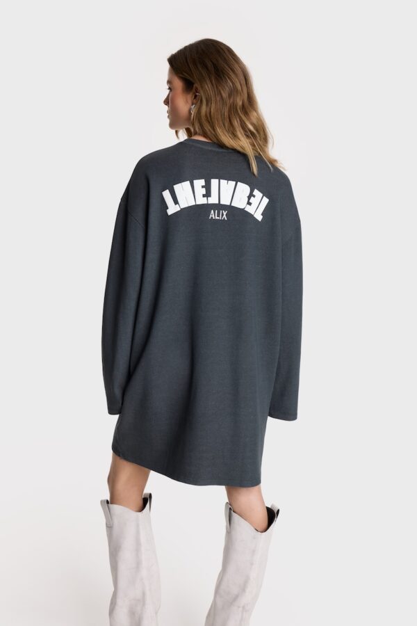 Ladies knitted sweater dress alix the label