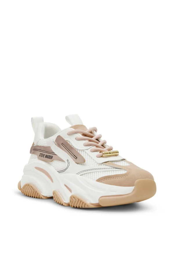 Possession sneaker cream rose gold