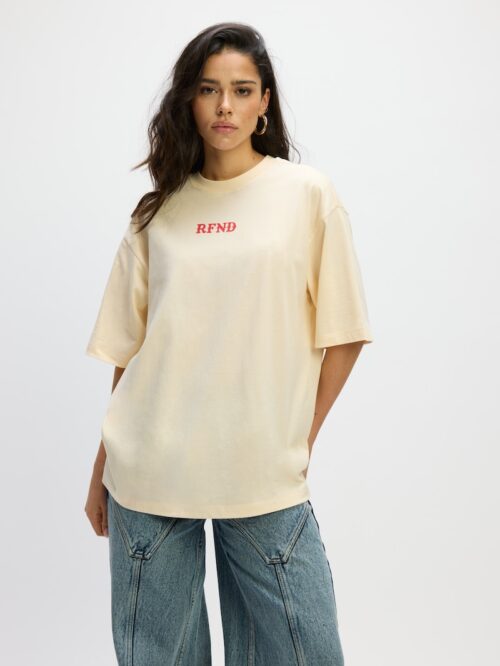 T-shirt Maggy geel refined department