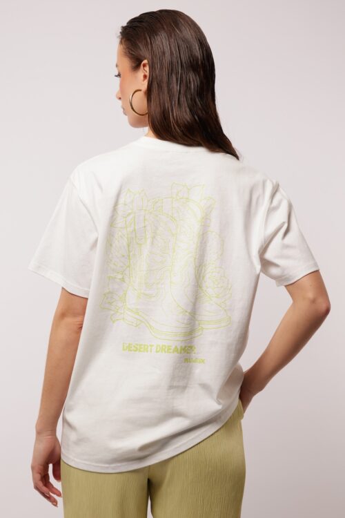 Emmeline t-shirt fluresk offwhite