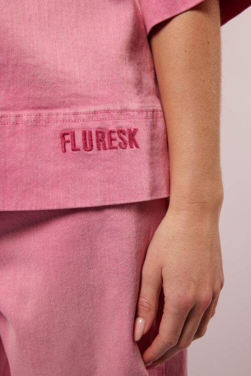 Juno jacket roze fluresk