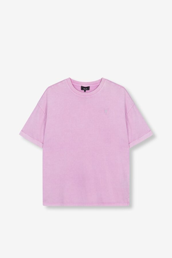 Ladies knitted adventure t-shirt rose alix the label