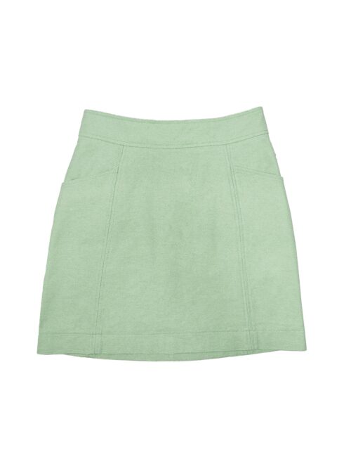 Daisy denim pastel green groen skirt with pockets Zoen Woman klein