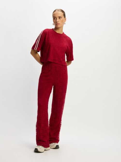 Ladies knitted cropped t-shirt Marlowe refined department