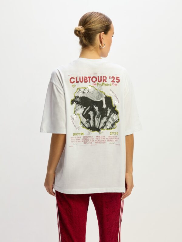 Ladies knitted oversized t-shirt Maggy rood refined department