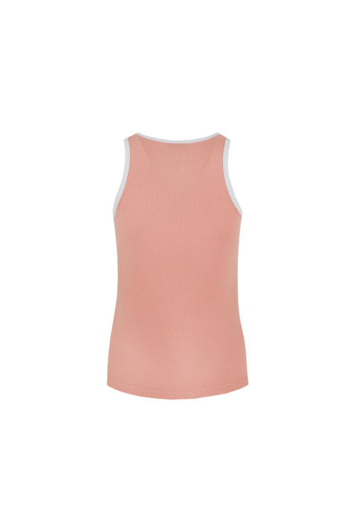 Lain tanktop flower peach fluresk