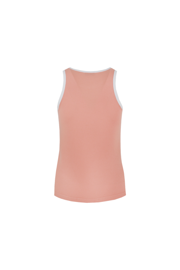 Lain tanktop flower peach fluresk