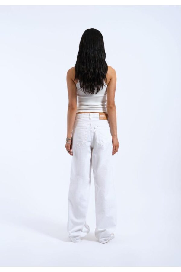 Hill white dr. denim