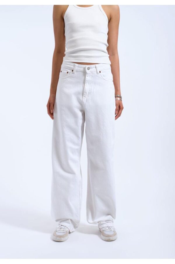 Hill white dr. denim
