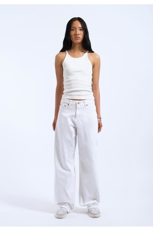 Hill white dr. denim