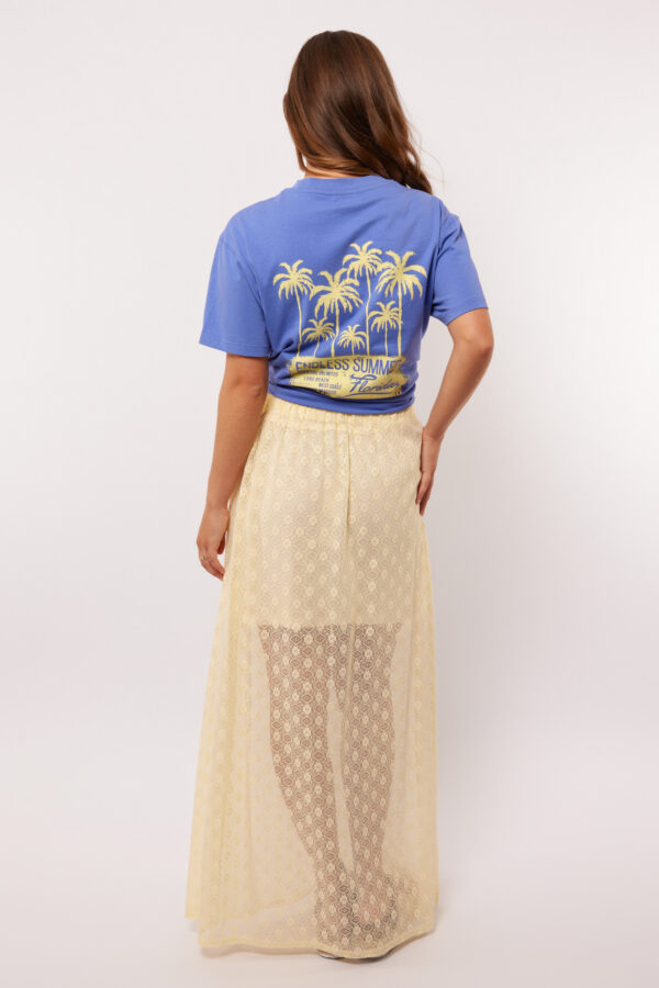 Lerica skirt sumbeam yellow fluresk