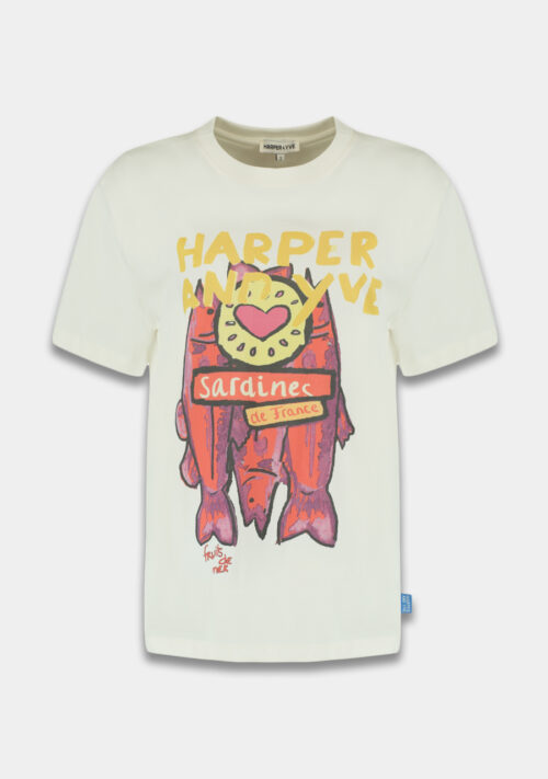 Sardines t-shirt ecru