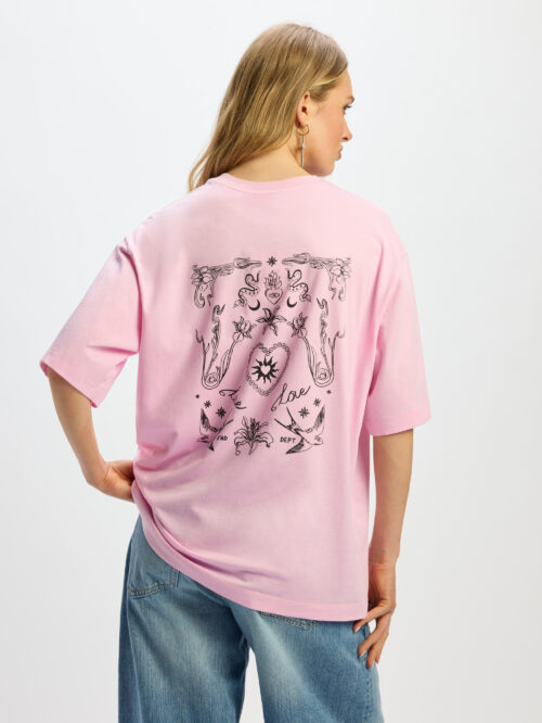 T-shirt maggy roze