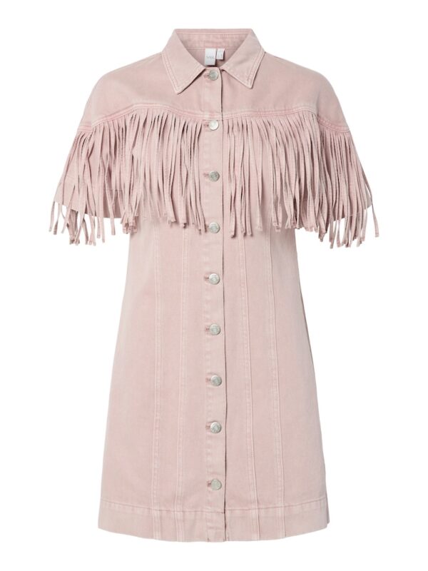 Yassun denim dress franjes