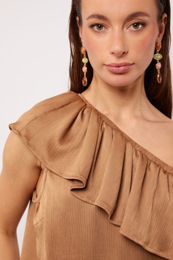Brean top khaki fluresk