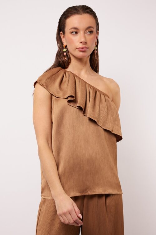 Brean top khaki fluresk
