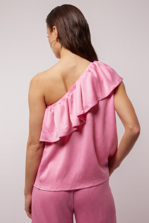 Brean top roze fluresk