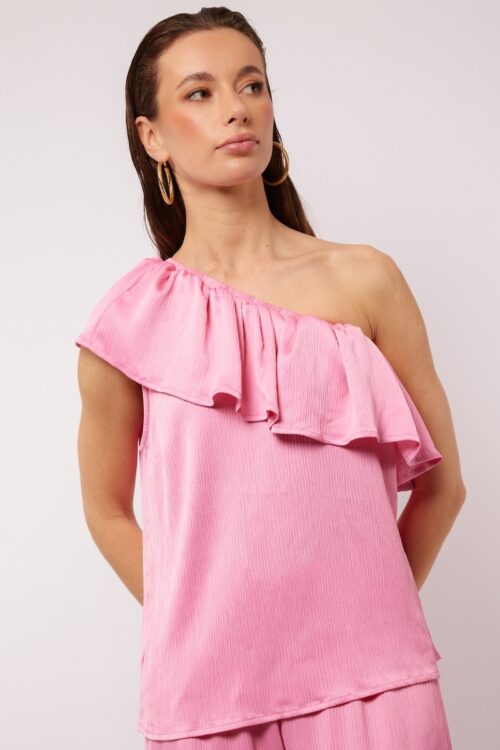 Brean top roze fluresk