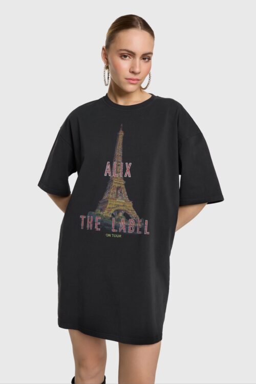 Paris t-shirt dress alix the label