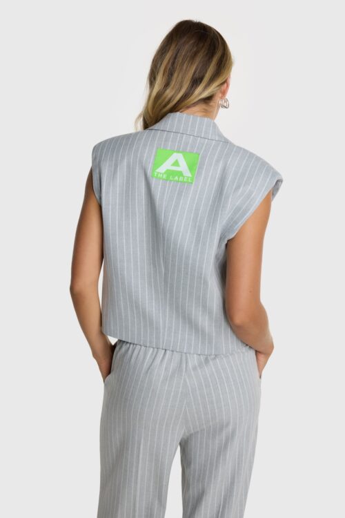 Pinstripe waistcoat alix the label