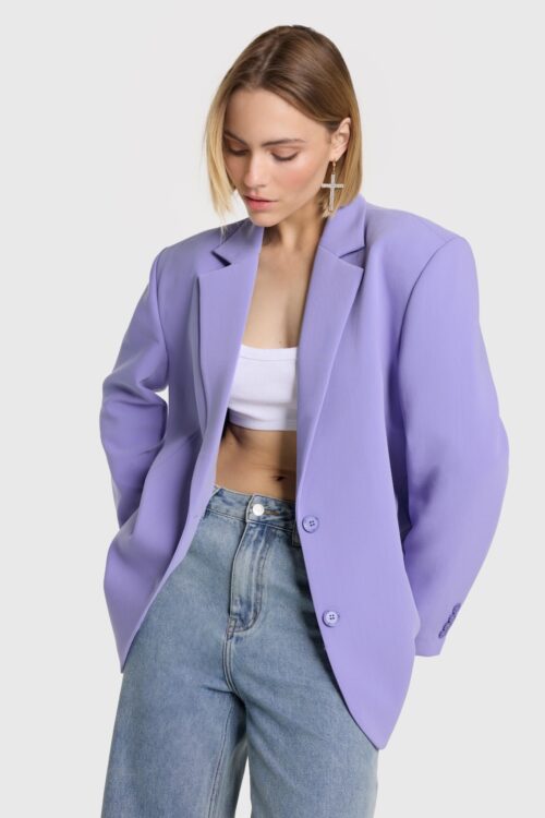 Blazer Lavender Alix the label