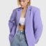 Blazer Lavender Alix the label