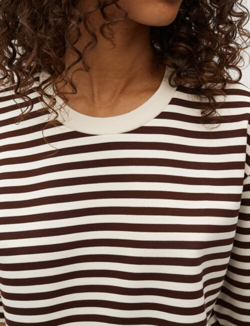 Emrys stripe t-shirt java mbym