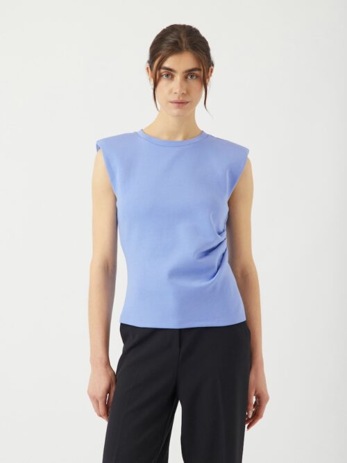 Yaspina top blauw