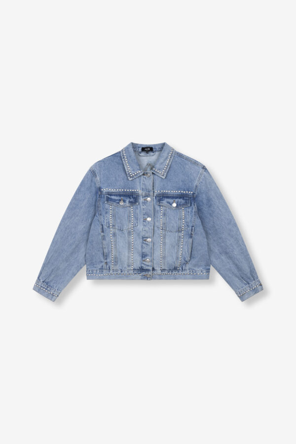 Studs denim jacket - Afbeelding 6