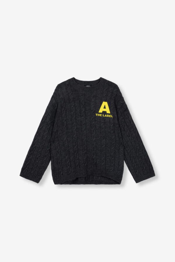 Cropped cable jumper - Afbeelding 3