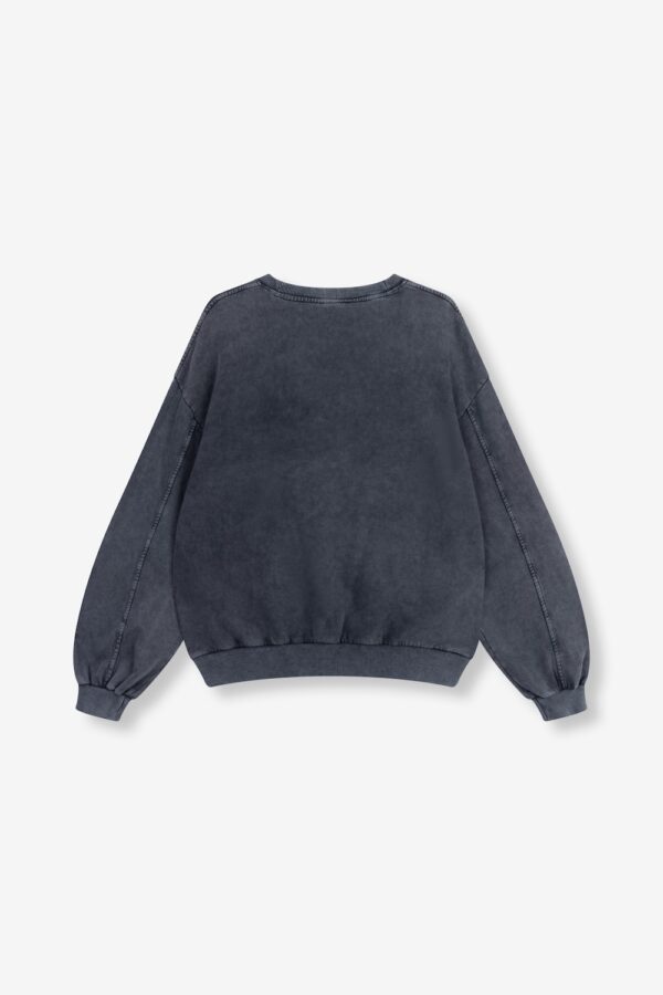 Acid washed sweater alix the label