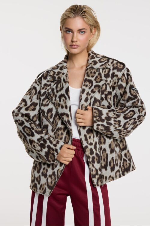 Jaguar biker jacket alix the label
