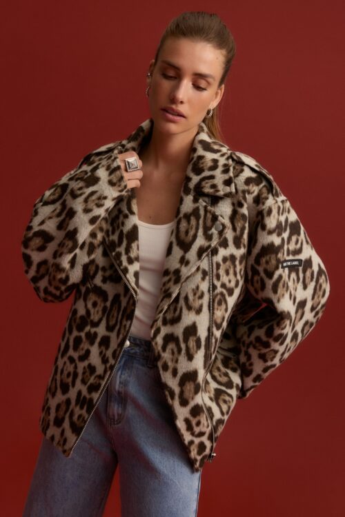 Jaguar biker jacket alix the label