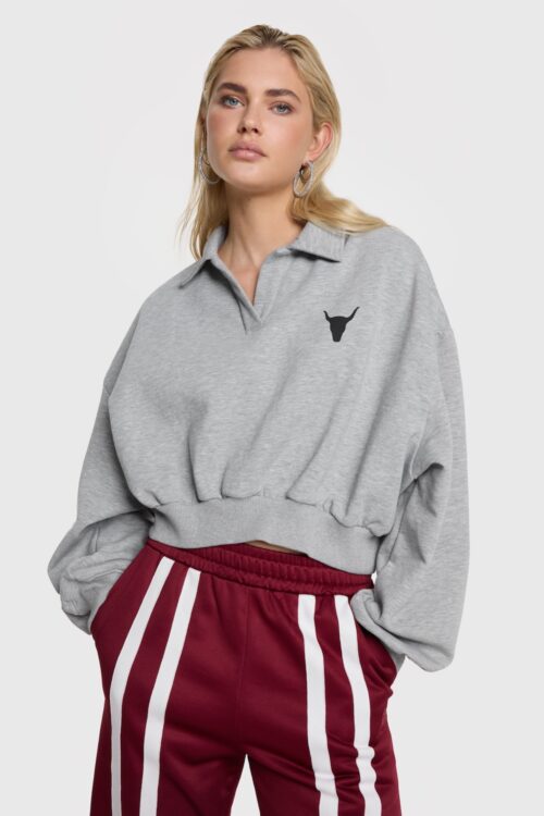 Knitted polo sweater alix the label