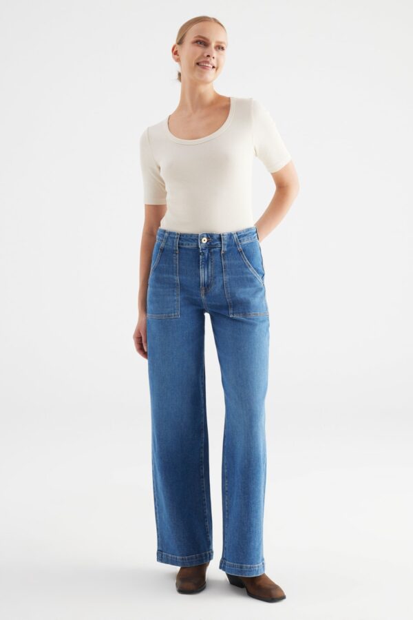 Lulu jeans medium blue coj denim